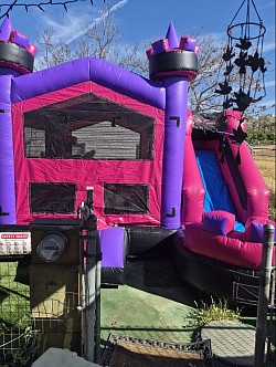 Small water slide jumper msg for info